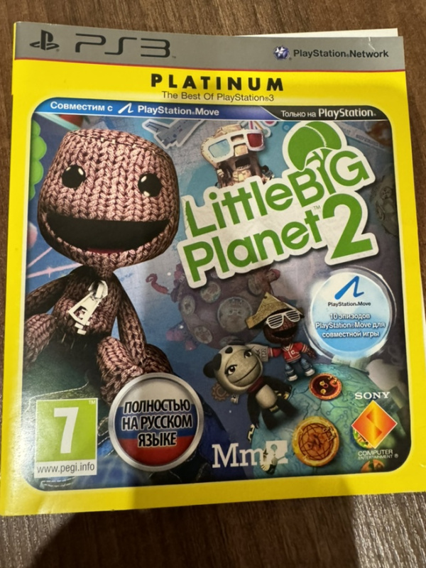 картинка Обложка игры LittleBigPlanet 2. Купить Обложка игры LittleBigPlanet 2 в магазине 66game.ru