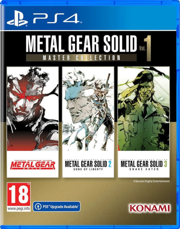 картинка Metal Gear Solid Master Collection Vol 1 [PS4, английская версия]. Купить Metal Gear Solid Master Collection Vol 1 [PS4, английская версия] в магазине 66game.ru