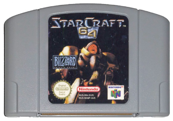 картинка StarCraft 64 (NES 64 NTSC)  от магазина 66game.ru