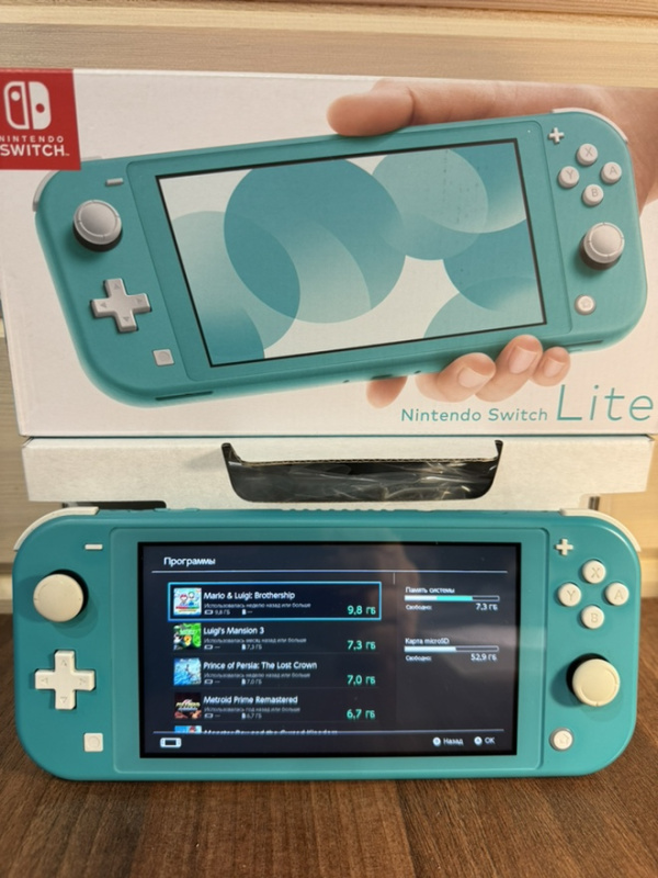 Nintendo Switch Lite (Бирюзевый) + огромный аккаунт . Купить Nintendo Switch Lite (Бирюзевый) + огромный аккаунт  в магазине 66game.ru