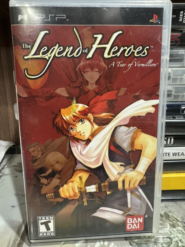 картинка Legend of Heroes A Tear of Vermillion [PSP] USED. Купить Legend of Heroes A Tear of Vermillion [PSP] USED в магазине 66game.ru