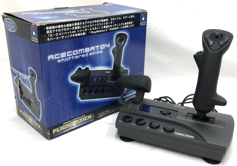 картинка Hori Flight Stick HP2-13 для PS2 USED. Купить Hori Flight Stick HP2-13 для PS2 USED в магазине 66game.ru