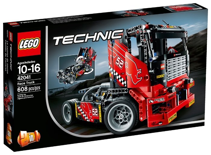 картинка Конструктор Lele Technics" Тягач, 2 модели в 1 " 608 деталей No.38016 от магазина 66game.ru