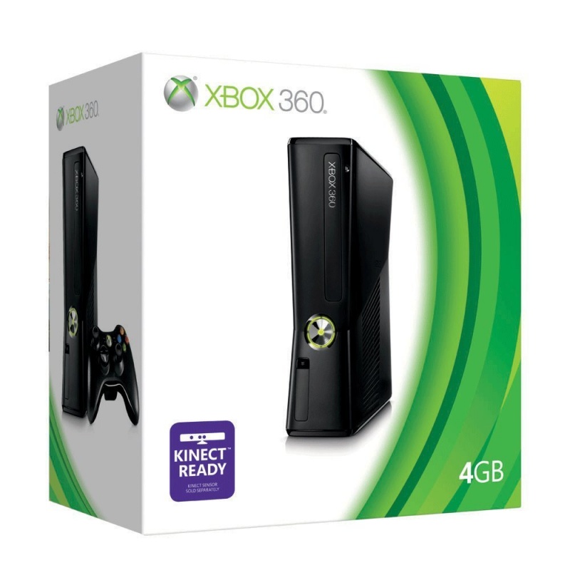Xbox 360 Slim 4Gb (NEW). Купить Xbox 360 Slim 4Gb (NEW) в магазине 66game.ru