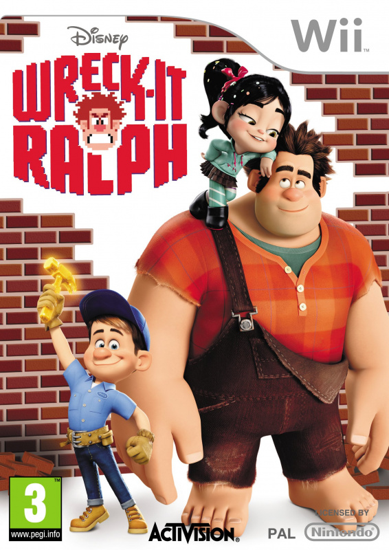 картинка Disny Wreck-It Ralph [Wii] USED. Купить Disny Wreck-It Ralph [Wii] USED в магазине 66game.ru
