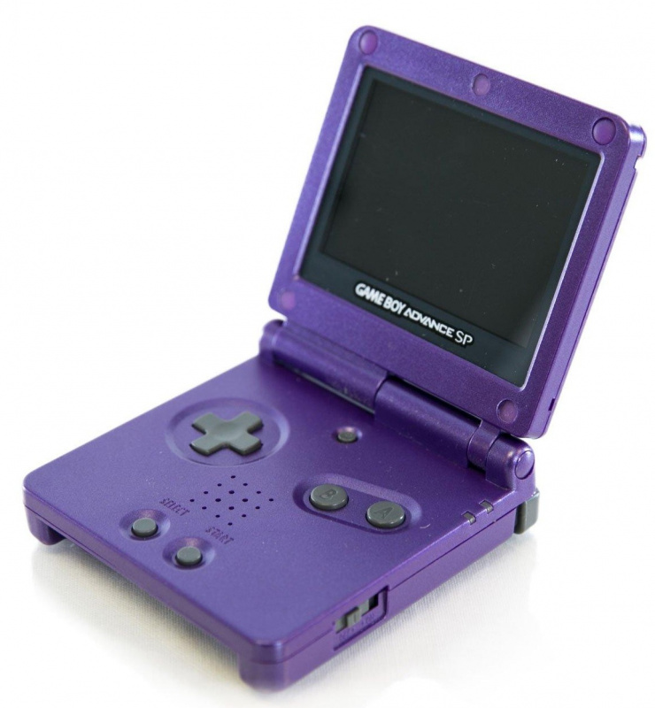 Game Boy Advance SP Nintendo AGS - 001 (Original) Purple. Купить Game Boy Advance SP Nintendo AGS - 001 (Original) Purple в магазине 66game.ru