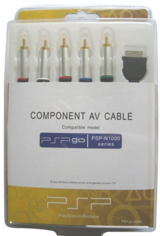 картинка PSP Go Av Component - Компонентный кабель для PSP Go. Купить PSP Go Av Component - Компонентный кабель для PSP Go в магазине 66game.ru