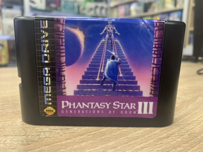 картинка Phantasy Star III [русская версия][Sega] Сохранение работает.!!!. Купить Phantasy Star III [русская версия][Sega] Сохранение работает.!!! в магазине 66game.ru