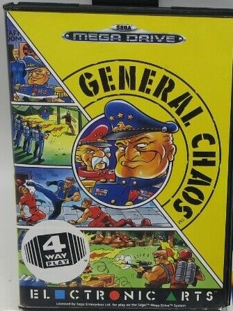 картинка General Chaos (Original) (Sega). Купить General Chaos (Original) (Sega) в магазине 66game.ru