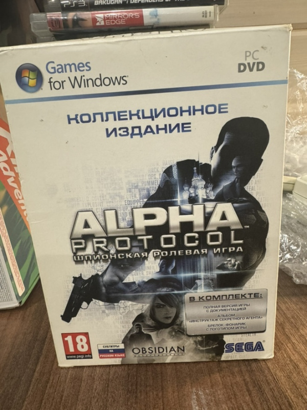 картинка Alpha Protocol. Коллекционное издание Б/У. Купить Alpha Protocol. Коллекционное издание Б/У в магазине 66game.ru