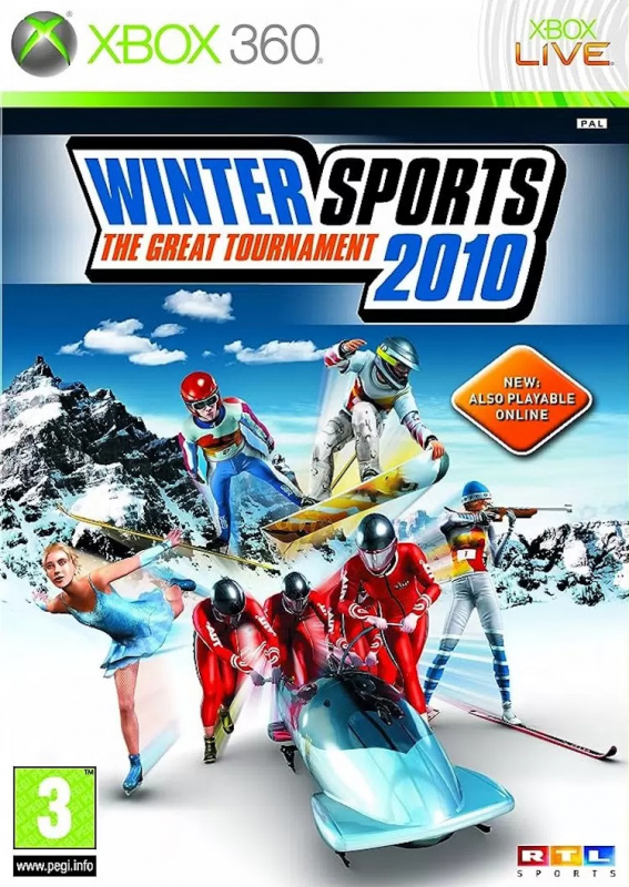 картинка Winter Sports 2010: The Great Tournament [Xbox 360, английская версия] . Купить Winter Sports 2010: The Great Tournament [Xbox 360, английская версия]  в магазине 66game.ru