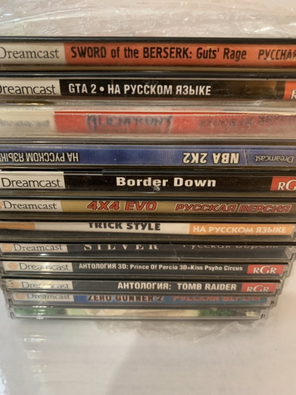 картинка Лот староделов штамповок для Dreamcast 5 от магазина 66game.ru