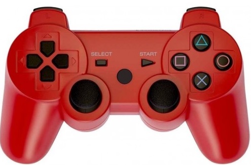 картинка Геймпад для Playstation 3 (Красный). Купить Геймпад для Playstation 3 (Красный) в магазине 66game.ru