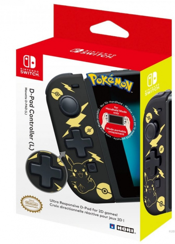 картинка D-PAD контроллер (Pokemon) (L) Nintendo Switch HORI (NSW-297U). Купить D-PAD контроллер (Pokemon) (L) Nintendo Switch HORI (NSW-297U) в магазине 66game.ru