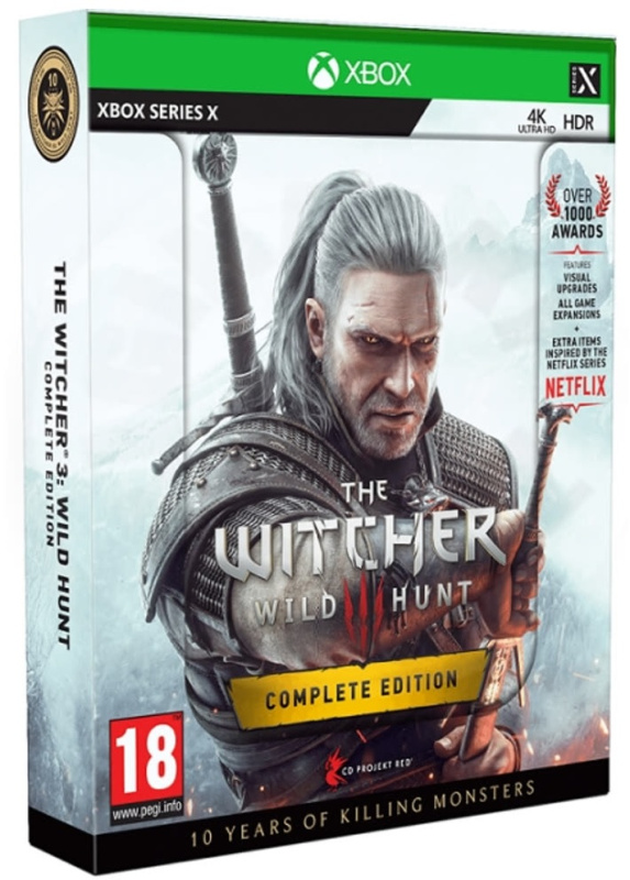 картинка The Witcher 3 Wild Hunt Complete Edition 10th Ann. incl Steelbook [Xbox Series X, русская версия]. Купить The Witcher 3 Wild Hunt Complete Edition 10th Ann. incl Steelbook [Xbox Series X, русская версия] в магазине 66game.ru