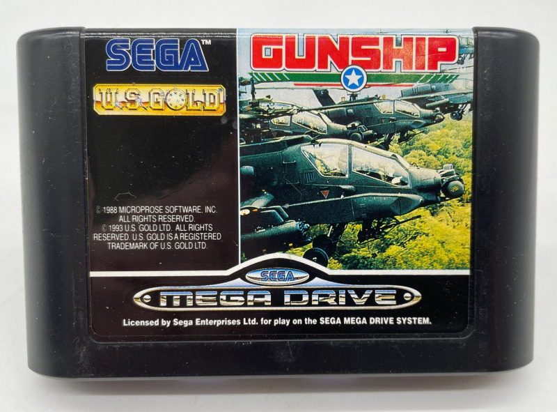 картинка Gunship (Original) [Sega]. Купить Gunship (Original) [Sega] в магазине 66game.ru