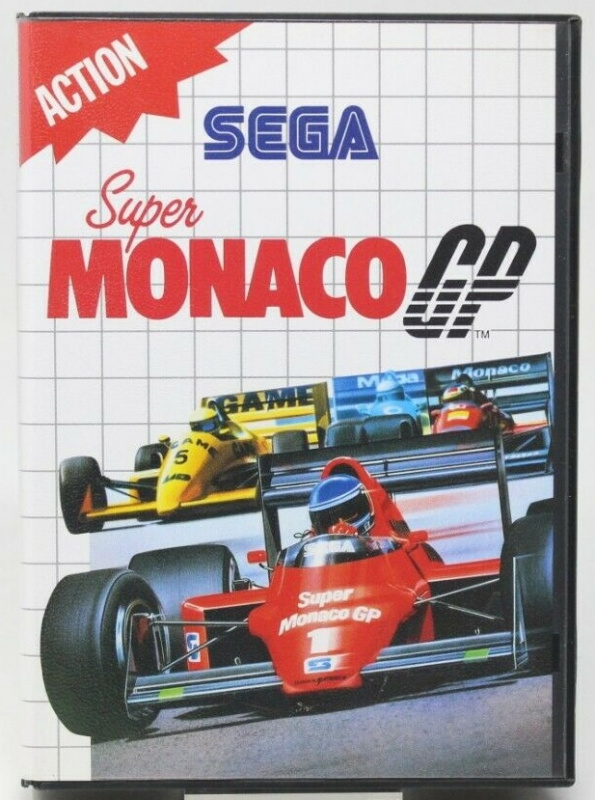 картинка Super Monaco Gp Sega Master (Sega Master System) USED  от магазина 66game.ru