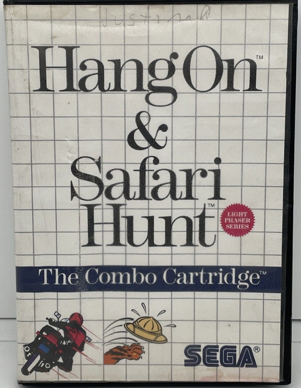 картинка Hang-On & Safari Hunt (Sega Master System) USED  от магазина 66game.ru