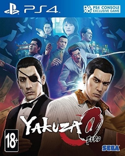 картинка Yakuza Zero [PS4, английская версия] USED. Купить Yakuza Zero [PS4, английская версия] USED в магазине 66game.ru