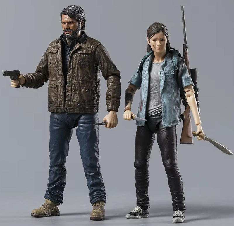 картинка Фигурки The Last of Us II: Joel and Ellie 18 см. Купить Фигурки The Last of Us II: Joel and Ellie 18 см в магазине 66game.ru