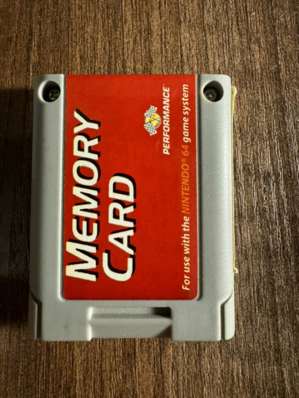 картинка N64 Controller Pack Memory Card B-30-011KM. Купить N64 Controller Pack Memory Card B-30-011KM в магазине 66game.ru