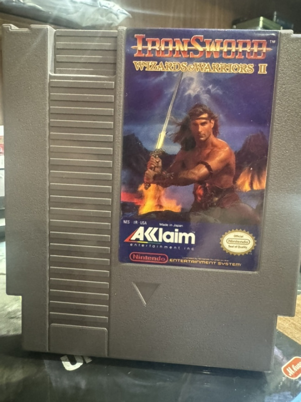 картинка NES Ironsword: Wizards & Warriors II ORIGINAL !!! NTSC от магазина 66game.ru