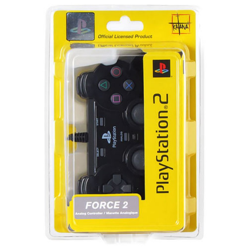 картинка Джойстик для Playstation 2 Controller Analog Force 2 (Katana)(проводной) [PS2]. Купить Джойстик для Playstation 2 Controller Analog Force 2 (Katana)(проводной) [PS2] в магазине 66game.ru