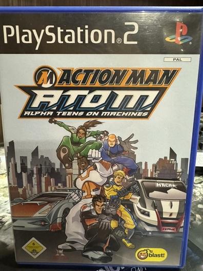 картинка Action Man A.T.O.M.: Alpha Teens on Machines [PS2] USED. Купить Action Man A.T.O.M.: Alpha Teens on Machines [PS2] USED в магазине 66game.ru