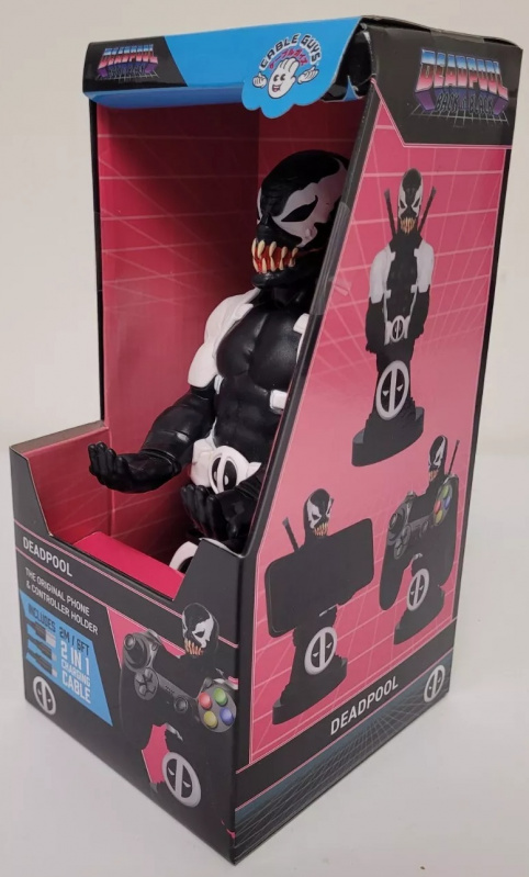 картинка Стенд для Джойстика/Телефона Cable Guys DeadPool Back in Black (VenomPool)  (893971) от магазина 66game.ru