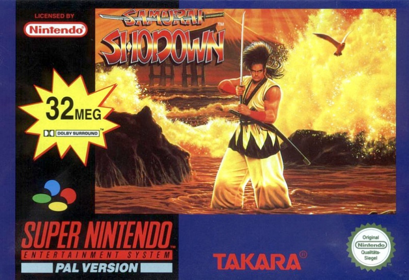 Samurai Shodown (SNES PAL). Купить Samurai Shodown (SNES PAL) в магазине 66game.ru