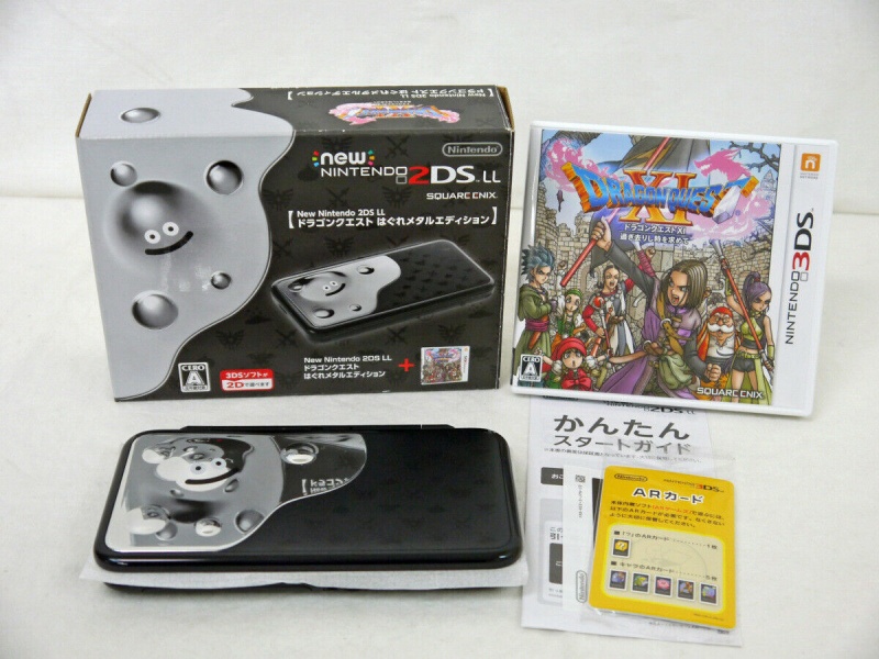 New Nintendo 2DS LL XL Dragon Quest XI Hagure Metal Edition + 32 Gb (Игры) [USED]. Купить New Nintendo 2DS LL XL Dragon Quest XI Hagure Metal Edition + 32 Gb (Игры) [USED] в магазине 66game.ru