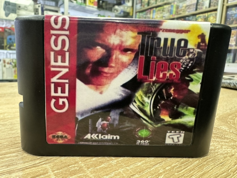 картинка True Lies [русская версия] [Sega]. Купить True Lies [русская версия] [Sega] в магазине 66game.ru