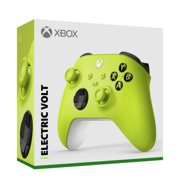 картинка Геймпад беспроводной Xbox Series (Electric Volt). Купить Геймпад беспроводной Xbox Series (Electric Volt) в магазине 66game.ru