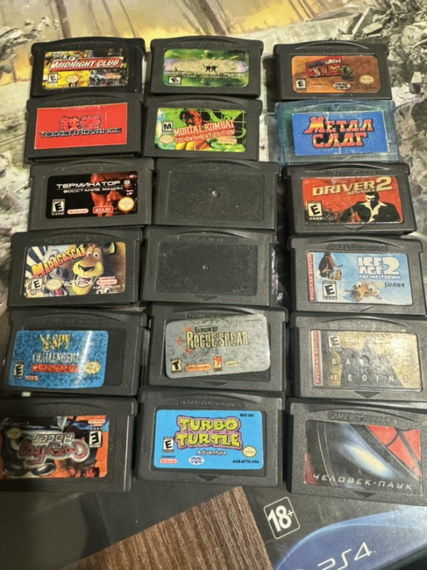 картинка Лот староделов GBA 13. Купить Лот староделов GBA 13 в магазине 66game.ru