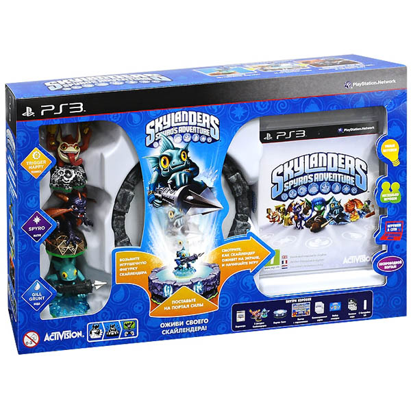 картинка Skylanders: Spyro’s Adventure (Скайлендеры) Стартовый набор (Русская версия) [PS3] от магазина 66game.ru