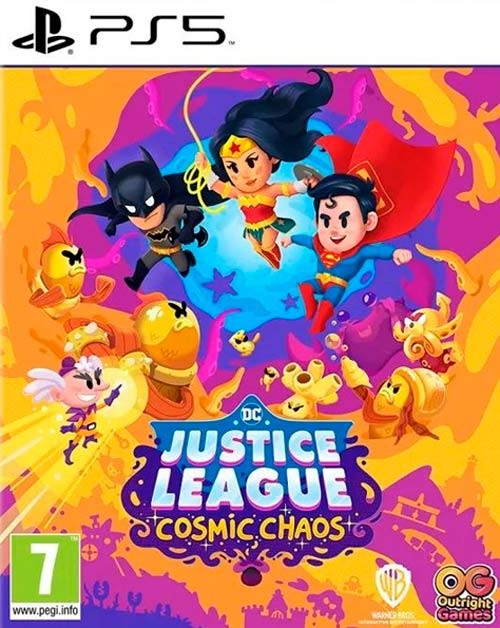картинка DC Justice League: Cosmic Chaos [PS5, английская версия] USED от магазина 66game.ru