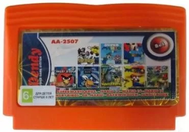 картинка 8в1  AA-2507 ANGRY BIRDS / DARKWIN DUCK / Dr. MARIO / MARIO Bros.. Купить 8в1  AA-2507 ANGRY BIRDS / DARKWIN DUCK / Dr. MARIO / MARIO Bros. в магазине 66game.ru