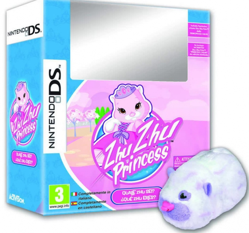 картинка Zhu Zhu Princess incl. Mouse Toy [NDS, английская версия]. Купить Zhu Zhu Princess incl. Mouse Toy [NDS, английская версия] в магазине 66game.ru