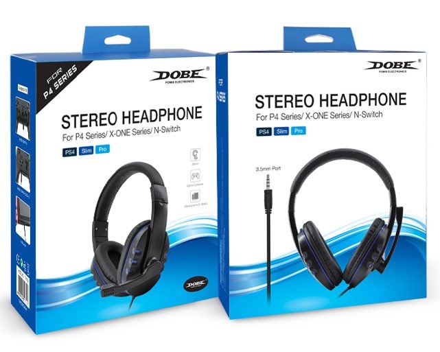картинка Наушники для PS4/Xbox One/Switch DOBE (TY-1731). Купить Наушники для PS4/Xbox One/Switch DOBE (TY-1731) в магазине 66game.ru