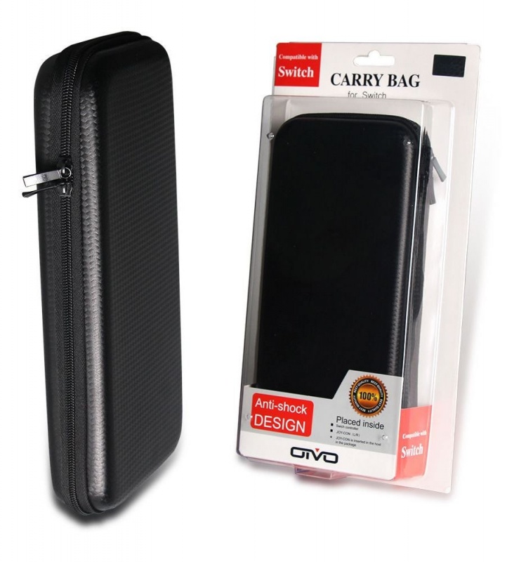 картинка Чехол Зашитный Carry Bag Switch Черный (OIVO IV-SW007). Купить Чехол Зашитный Carry Bag Switch Черный (OIVO IV-SW007) в магазине 66game.ru