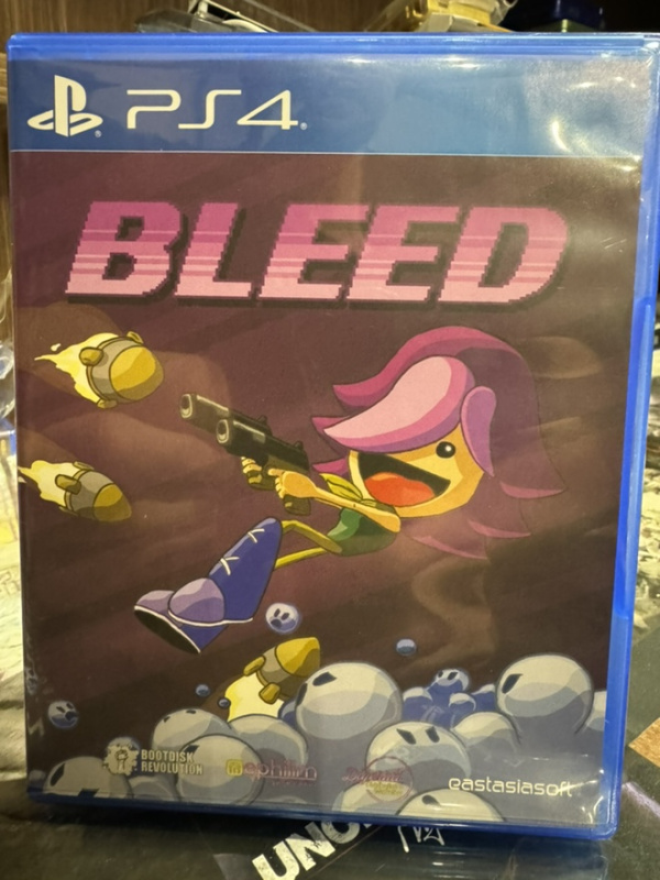картинка Bleed [PS4, английская версия] USED. Купить Bleed [PS4, английская версия] USED в магазине 66game.ru