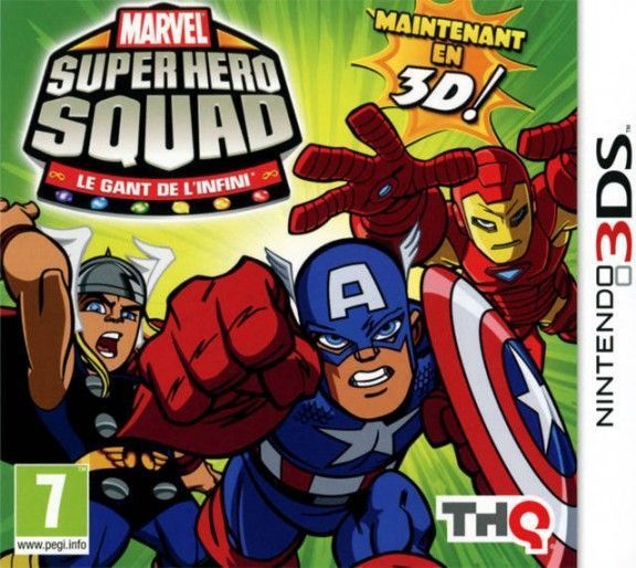 картинка Marvel Super Hero Squad: The Infinity Gauntlet [3DS] USED. Купить Marvel Super Hero Squad: The Infinity Gauntlet [3DS] USED в магазине 66game.ru
