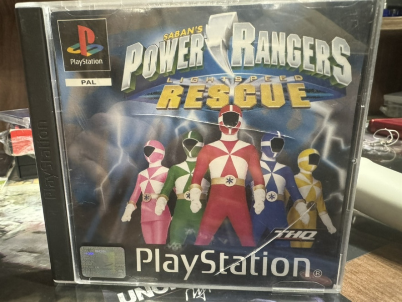 картинка Power Rangers: Light Speed Rescue original [PS1, английская версия] USED от магазина 66game.ru