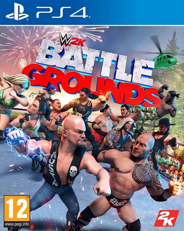 картинка WWE 2K Battlegrounds [PS4, английская версия] USED. Купить WWE 2K Battlegrounds [PS4, английская версия] USED в магазине 66game.ru