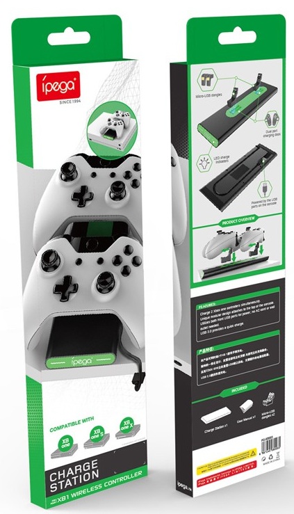 картинка Зарядная станция геймпадов Xbox One Dual Charging Dock iPega (PG-XB003). Купить Зарядная станция геймпадов Xbox One Dual Charging Dock iPega (PG-XB003) в магазине 66game.ru
