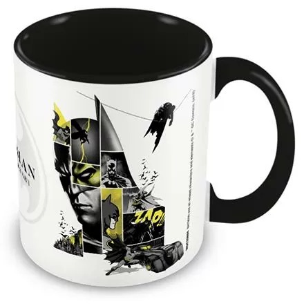 картинка Кружка DC Batman (80th Anniversary) Black Coloured Inner Mug 315 от магазина 66game.ru