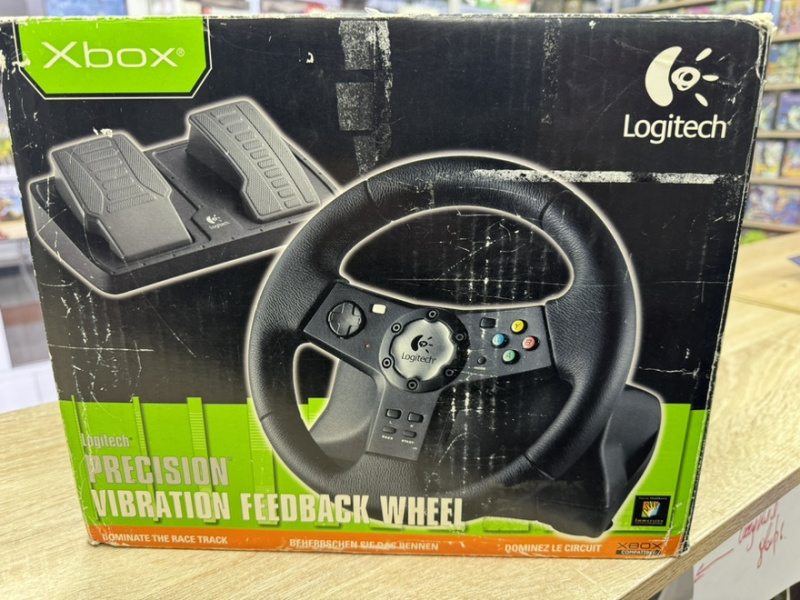 картинка Руль Logitech Vibration Feedback Wheel. Купить Руль Logitech Vibration Feedback Wheel в магазине 66game.ru