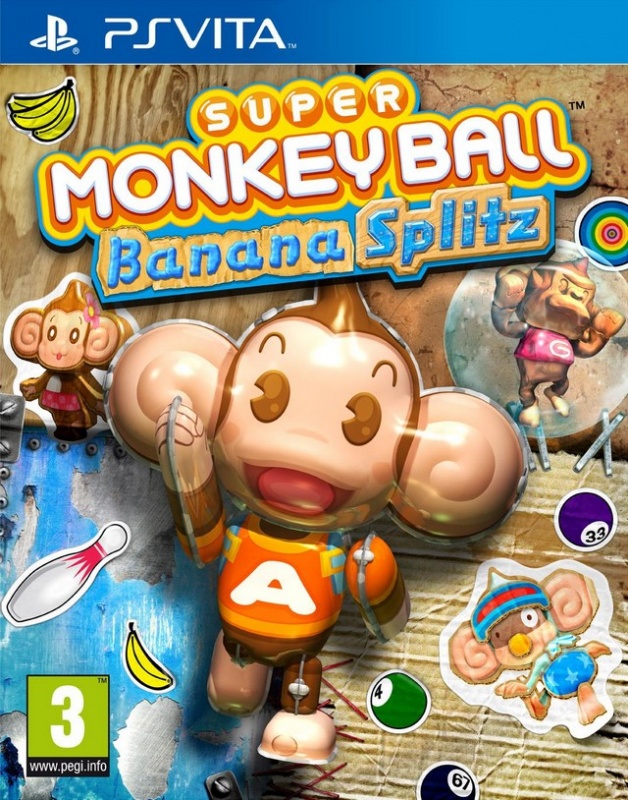 Super Monkey Ball: Banana Splitz [PS Vita, английская версия]. Купить Super Monkey Ball: Banana Splitz [PS Vita, английская версия] в магазине 66game.ru