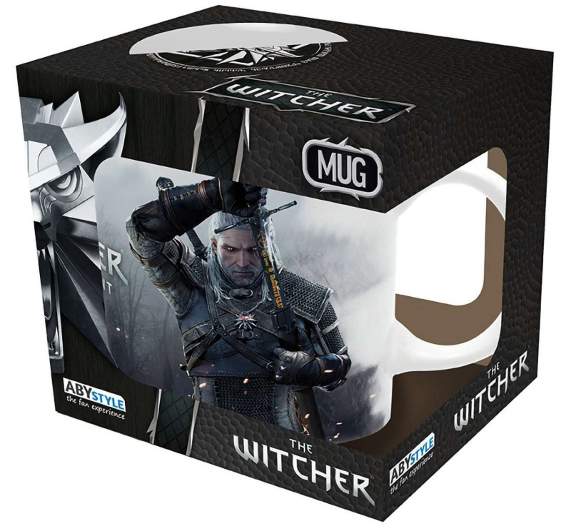 картинка Кружка The Witcher Geralt 320 мл ABYMUGA160 ABYstyle от магазина 66game.ru