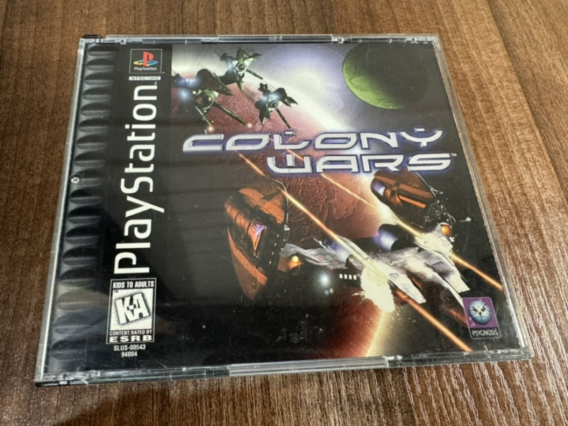 картинка Colony Wars NTSC original [PS1, английская версия] USED  от магазина 66game.ru
